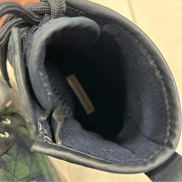 Isaac Mizrahi Live! Plaid Waterproof Mid-Shaft Lace-Up Boots‎ Womens 7M EUC - Picture 10 of 13